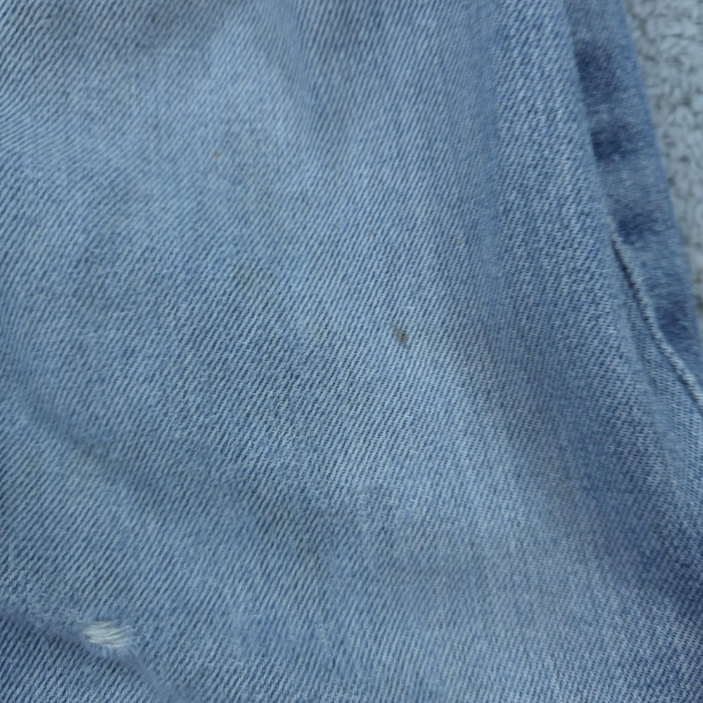 Ariat M4 Coltrane Jeans Mens 32x32 Light Blue Wash Bootcut Distressed - Picture 11 of 16